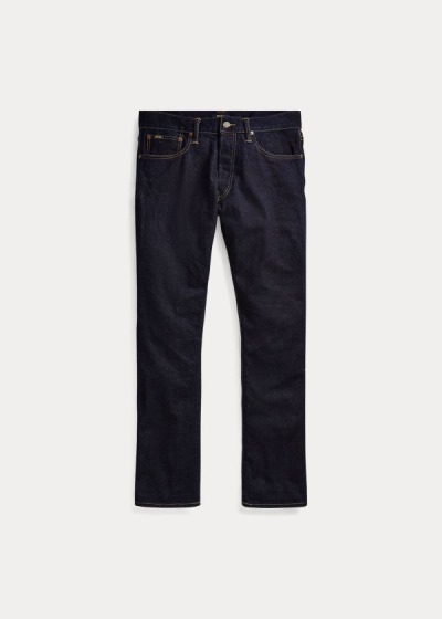 Men's Polo Ralph Lauren Slim Straight Selvedge Jeans | 456317JLM